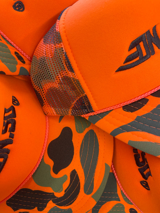 WAVE CAP - Hunters Orange Camo